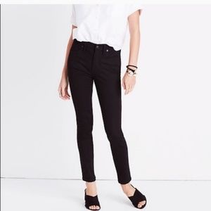 Madewell Black High Rise Skinny Jean 28T